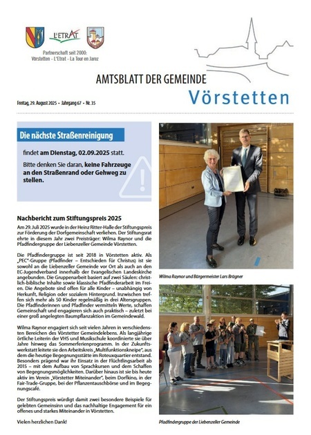 Amtsblatt KW 35/2025
